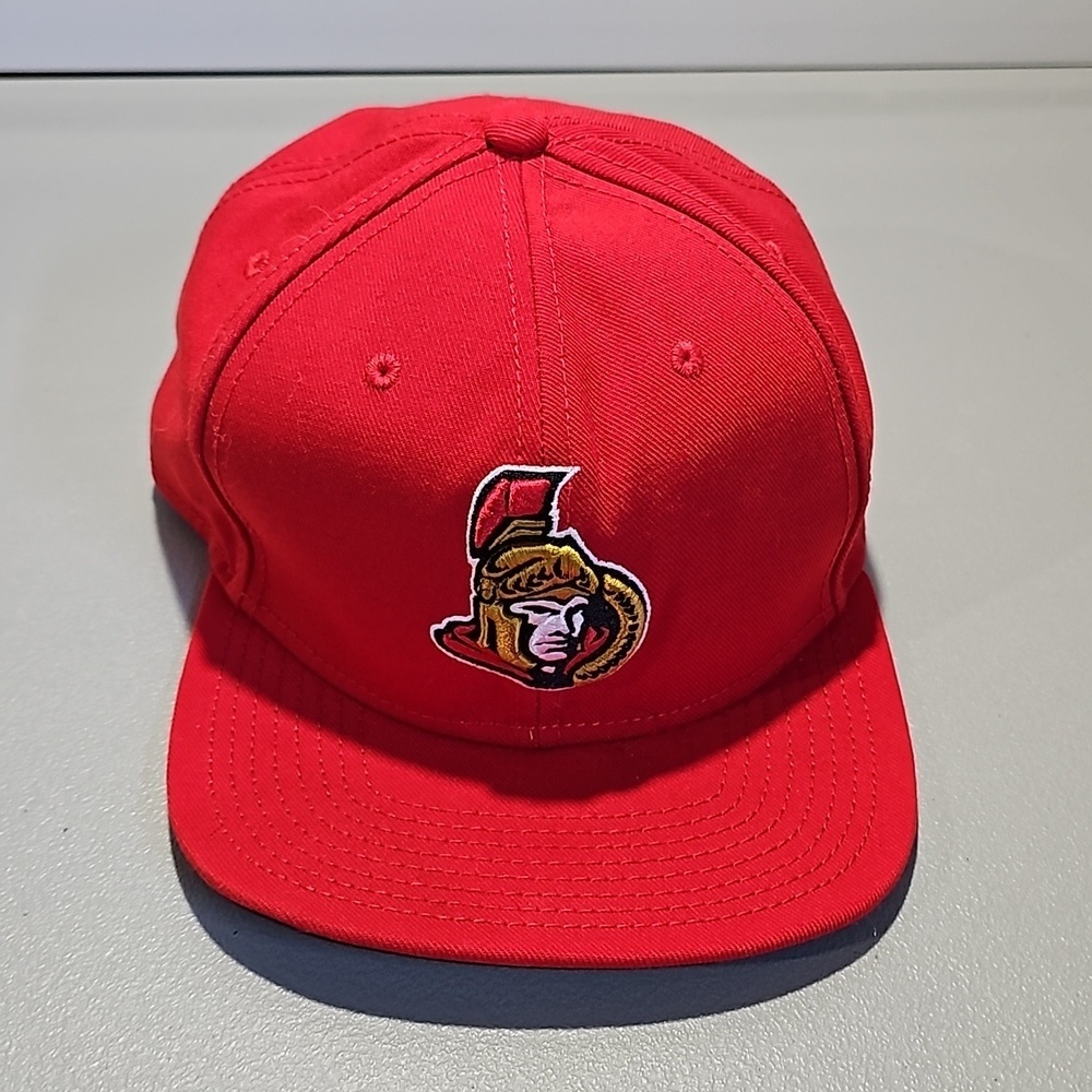 NHL Ottawa Senators red adjustable snap hat